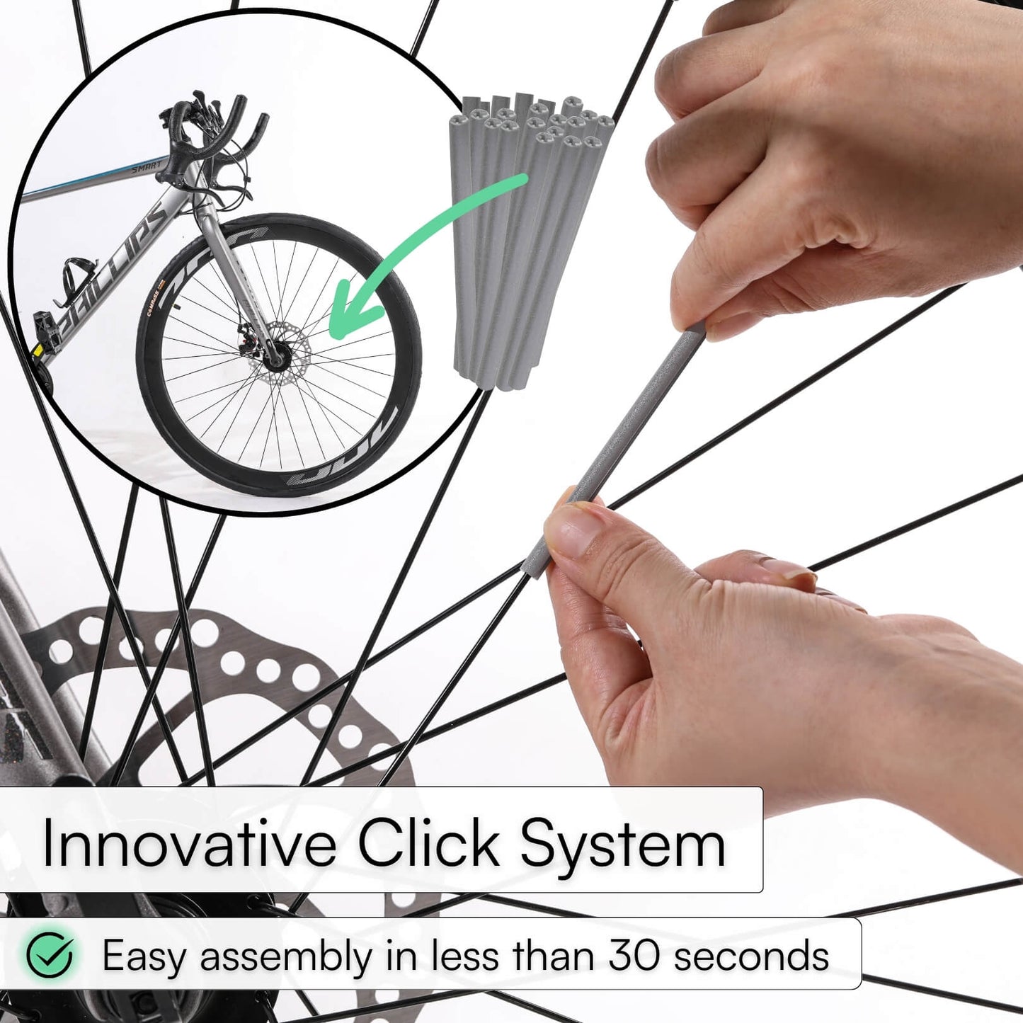 Spoke Reflector Set (12 Pieces)