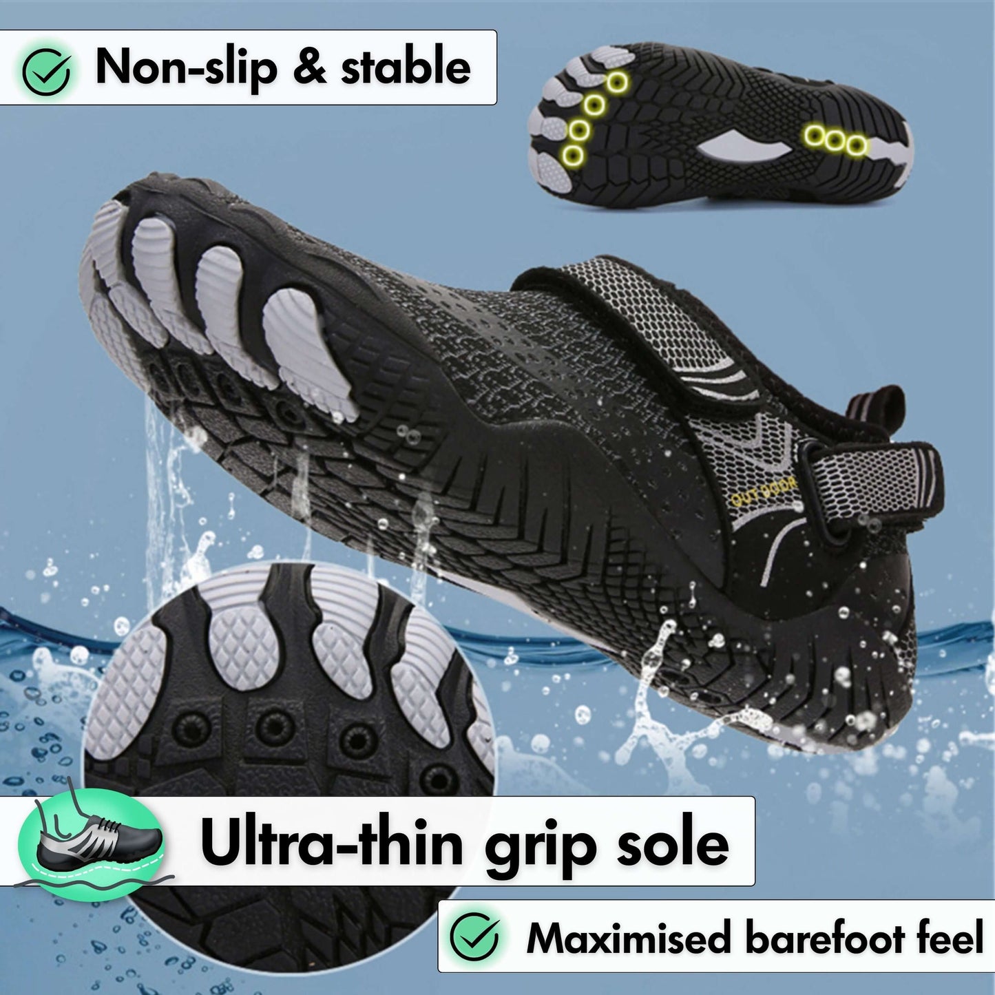Outdoor Kids - Healthy Kids Barefoot Shoes